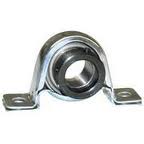 SAPP201-8, 1/2"  Stamped Steel Pillow Block, Zinc Plated, Locking collar